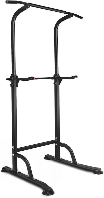 Exercise Equipment Sport Power Tower Workout Dip Station Pull up Bar, Height Adjustable Multi-Function Dip Stand for Home Gym Strength Training Fitness Equipment,Home Gym Equipment